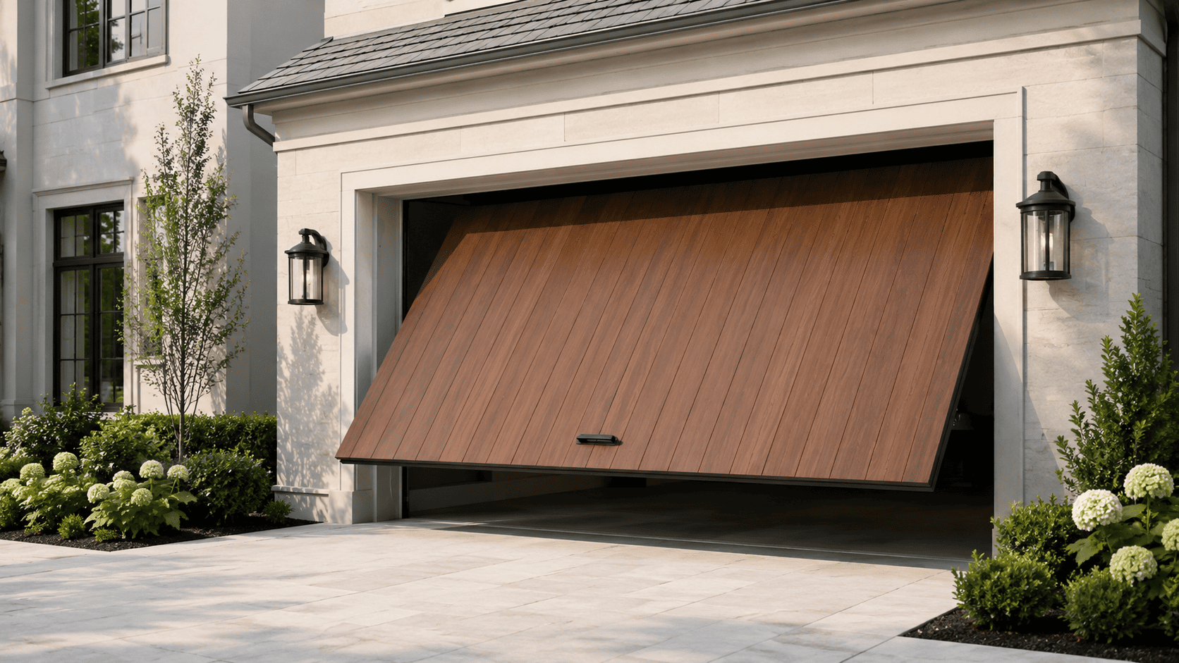Garage door repair in progress — Moorabbin